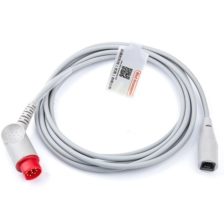 Практический кабель IBP совместимый Mindray к MX 12 Pin Multi Function Серой цвет