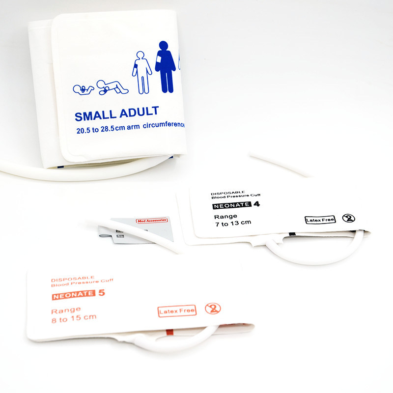 Медицинские аксессуары ISO13485 NIBP Манжеты многоразовые одноразовые материалы из ТПУ для младенцев взрослые