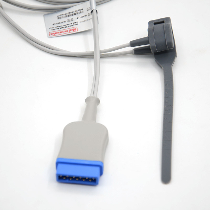 Взрослый мягкий наконечник Spo2 сенсор 11 пин пульсоксиметр Зонд Латекс свободный многоразовый оберток для новорожденных