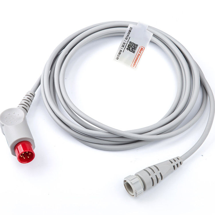 Практический кабель IBP совместимый Mindray к MX 12 Pin Multi Function Серой цвет