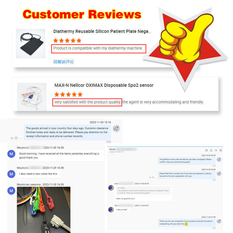 Практический кабель IBP совместимый Mindray к MX 12 Pin Multi Function Серой цвет