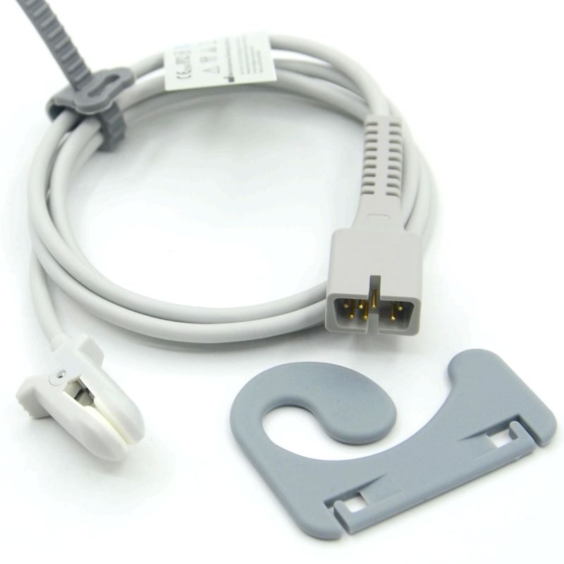 Производитель Монитор аксессуары многоразовое совместимое Nellcor PM-50,PM-60 NPB 40 7Pin Ear Clip SpO2 сенсор