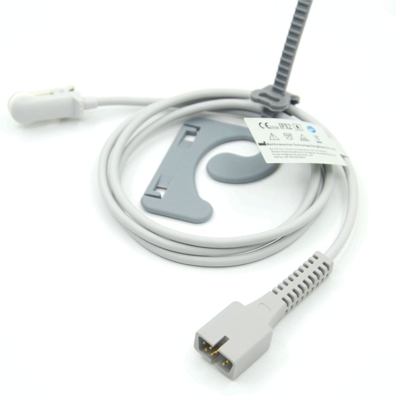 Производитель Монитор аксессуары многоразовое совместимое Nellcor PM-50,PM-60 NPB 40 7Pin Ear Clip SpO2 сенсор