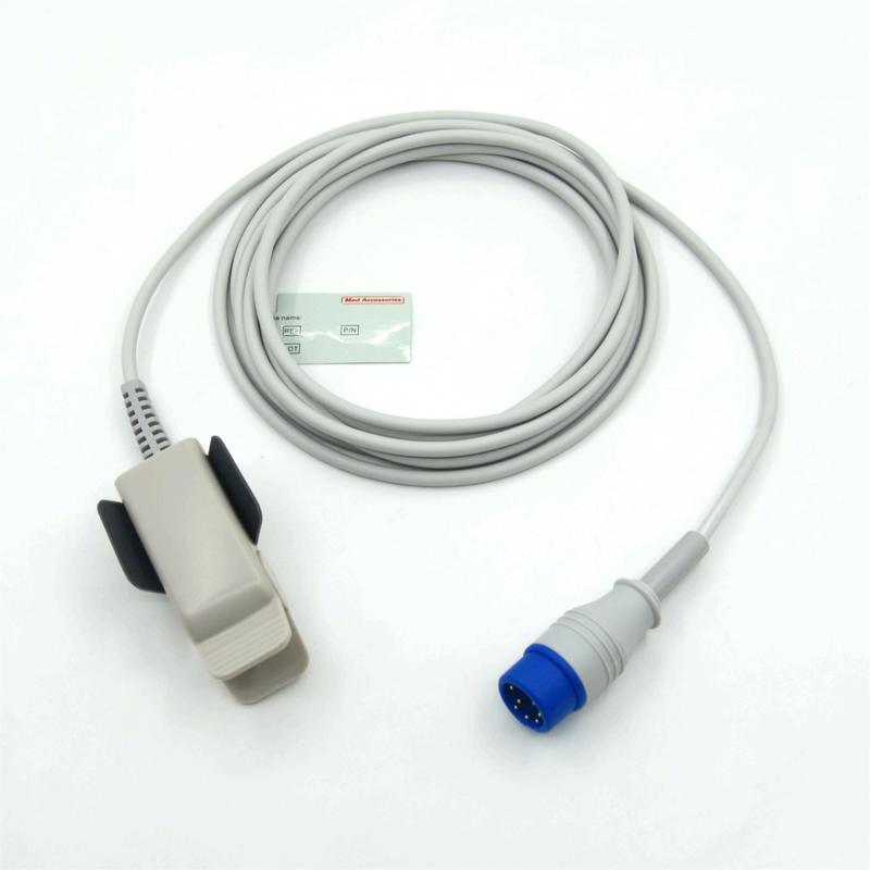 Совместимый многоразовый взрослый зажим Zoll M2 Производитель монитора Аксессуары Датчик SpO2