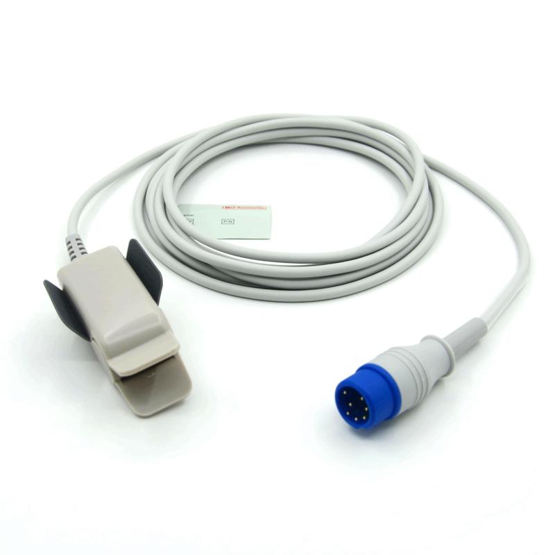 Совместимый многоразовый взрослый зажим Zoll M2 Производитель монитора Аксессуары Датчик SpO2