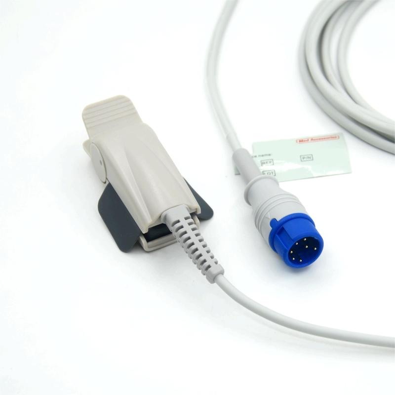 Совместимый многоразовый взрослый зажим Zoll M2 Производитель монитора Аксессуары Датчик SpO2