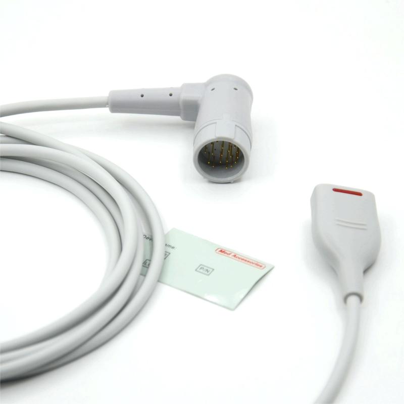 Медицинский аксессуар, совместимый с Philips, адаптерный кабель M SpO2, кабель-удлинитель TPU Spo2