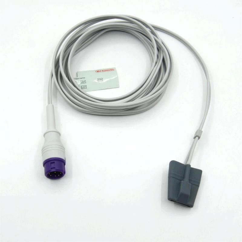 Совместимый многоразовый мягкий педиатрический датчик SpO2 для монитора Mindray Epm15, производитель аксессуаров