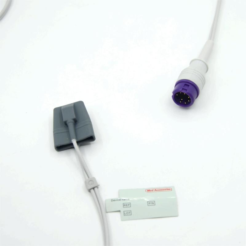 Совместимый многоразовый мягкий педиатрический датчик SpO2 для монитора Mindray Epm15, производитель аксессуаров