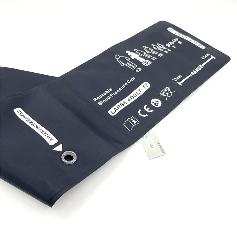 Reusable 32-43cm Compatible Welch Allyn Flexiport Reusable NIBP Cuffs 12 Large Adult