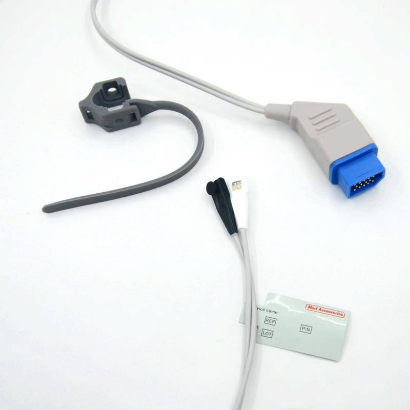 Аксессуары SpO2 датчик совместимый Nihon Kohden многоразовый монтер