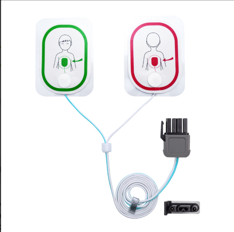 Одноразовые электроды для дефибриллятора Comen AED CM3922A, совместимые с Mindray D1, D2, D3, D5, D6, Medtronic/Physio Control, Jousing, LEPU MEDICAL