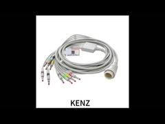 Многофункциональные ЭКГ ЭКГ кабели Медицинские Практические совместимые Drager Siemens